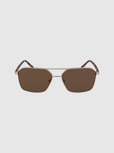 Calvin Klein Táskák & Kiegészítők HU742634 | Calvin Klein Navigator Férfi Napszemüveg Arany
